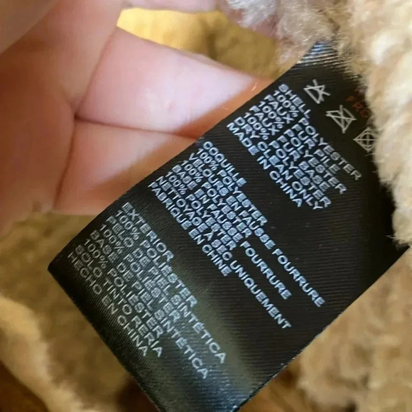 Urban Outfitters Aviator Faux Leather Plush Shearling Bomber Jacket - Picture 4 of 10